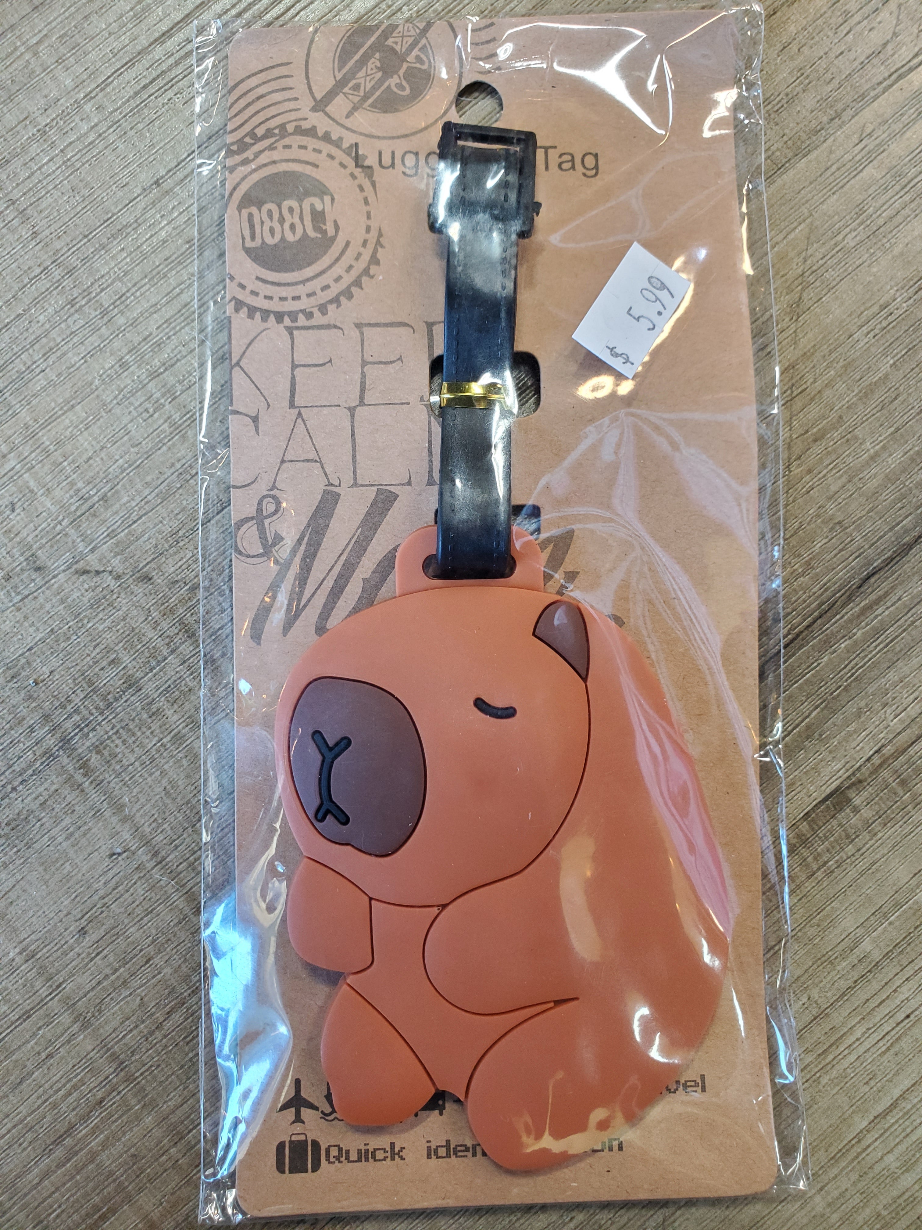 Capybara - Luggage tag