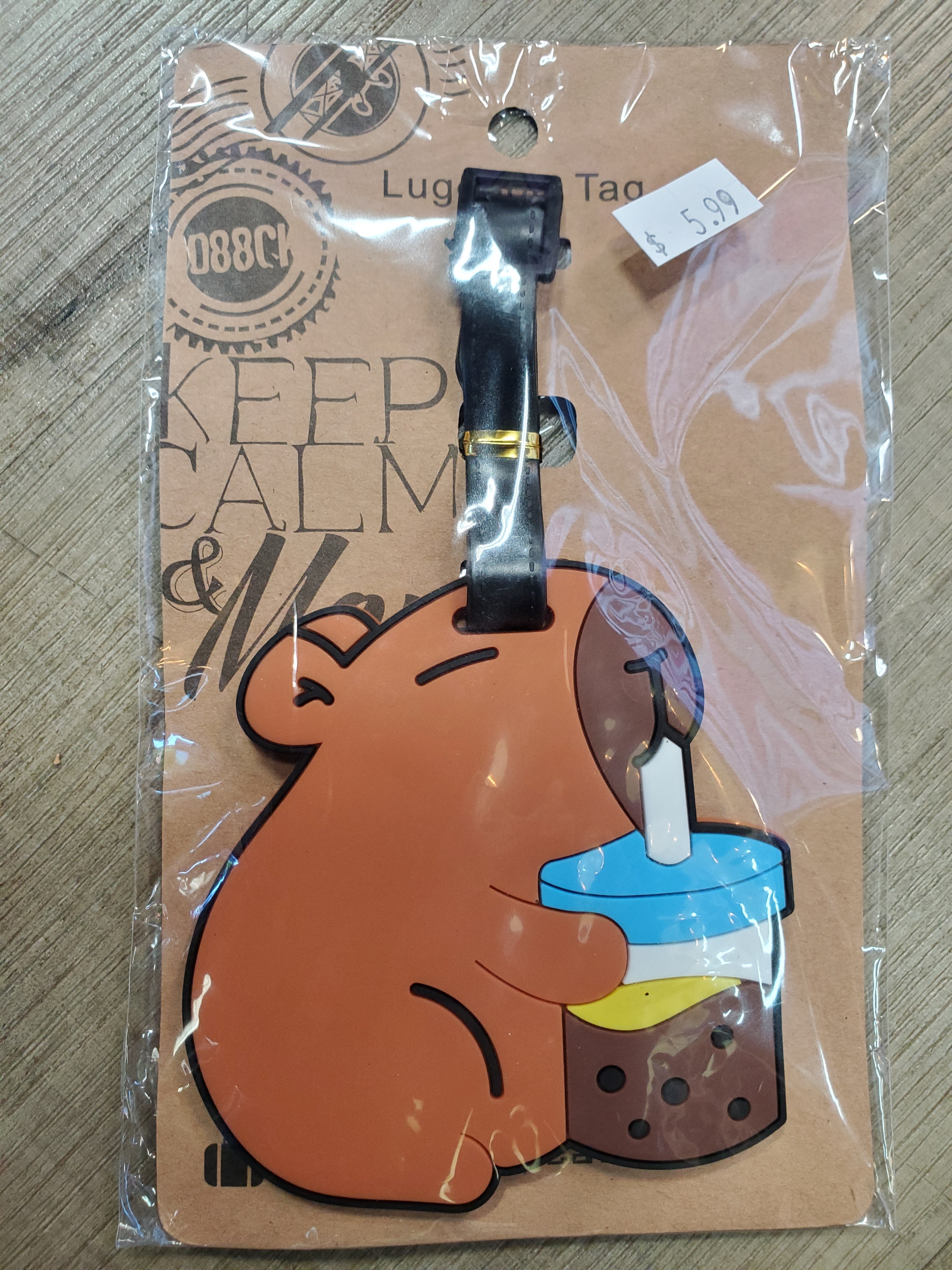 Capybara - Luggage tag