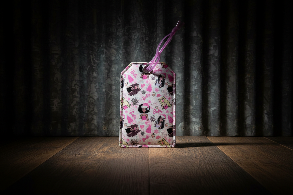 Barbie Luggage Tag by Stitching Critters