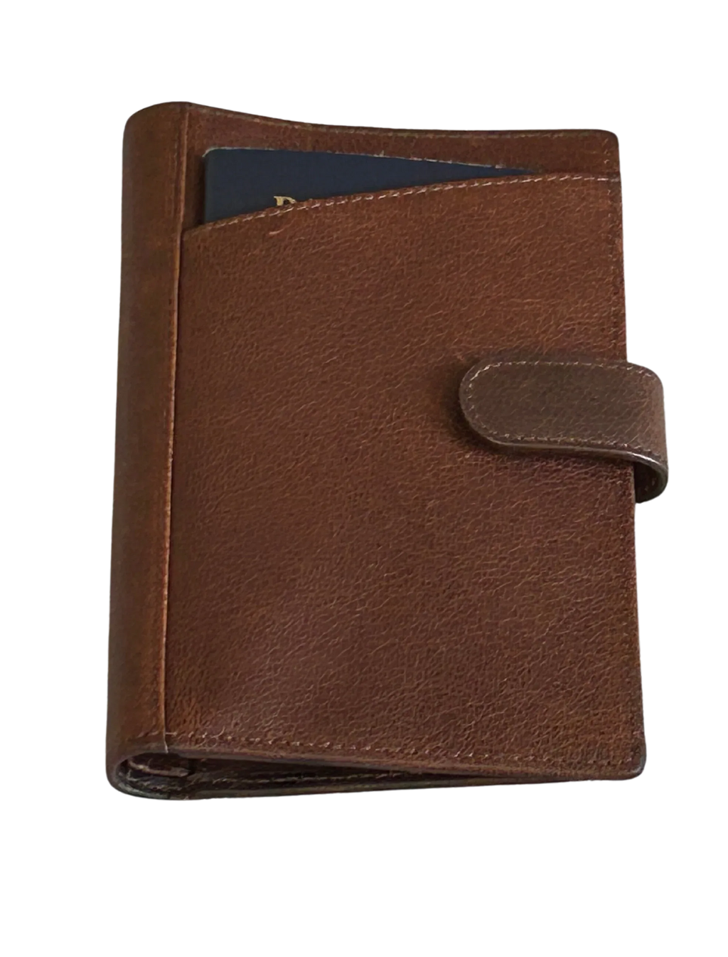 Cambridge Full-Grain Leather Passport Wallet
