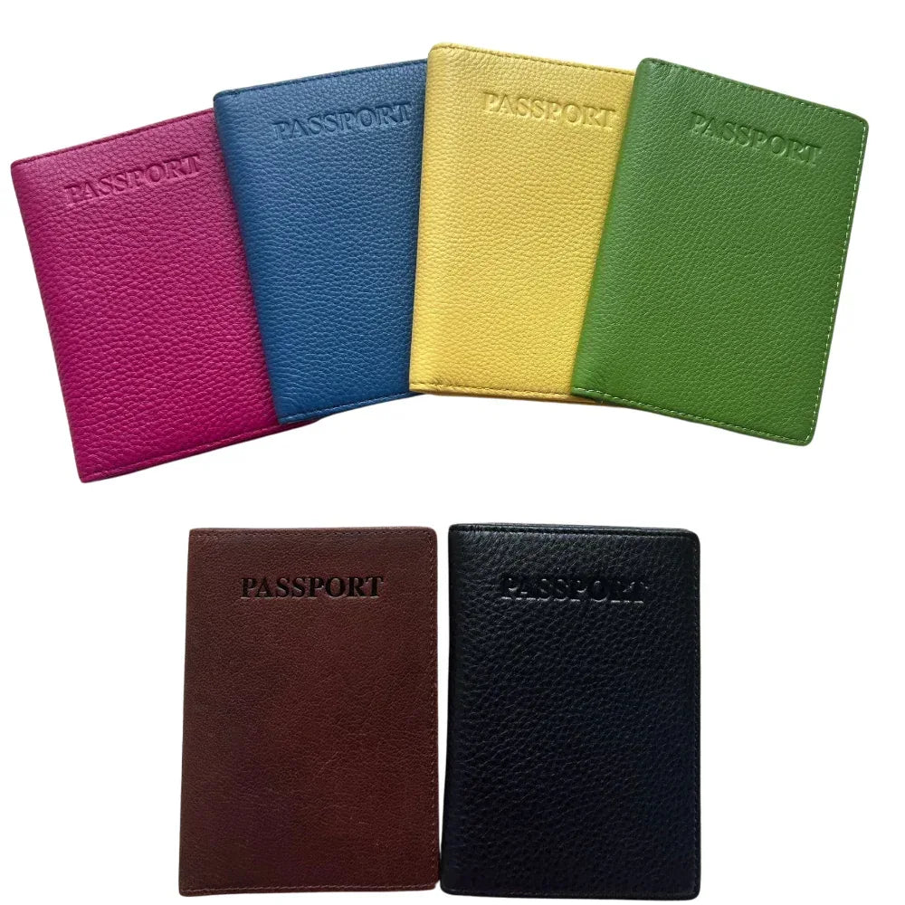 Travel Wallet, Sophia Full Grain Leather Wallet With Passport Slot