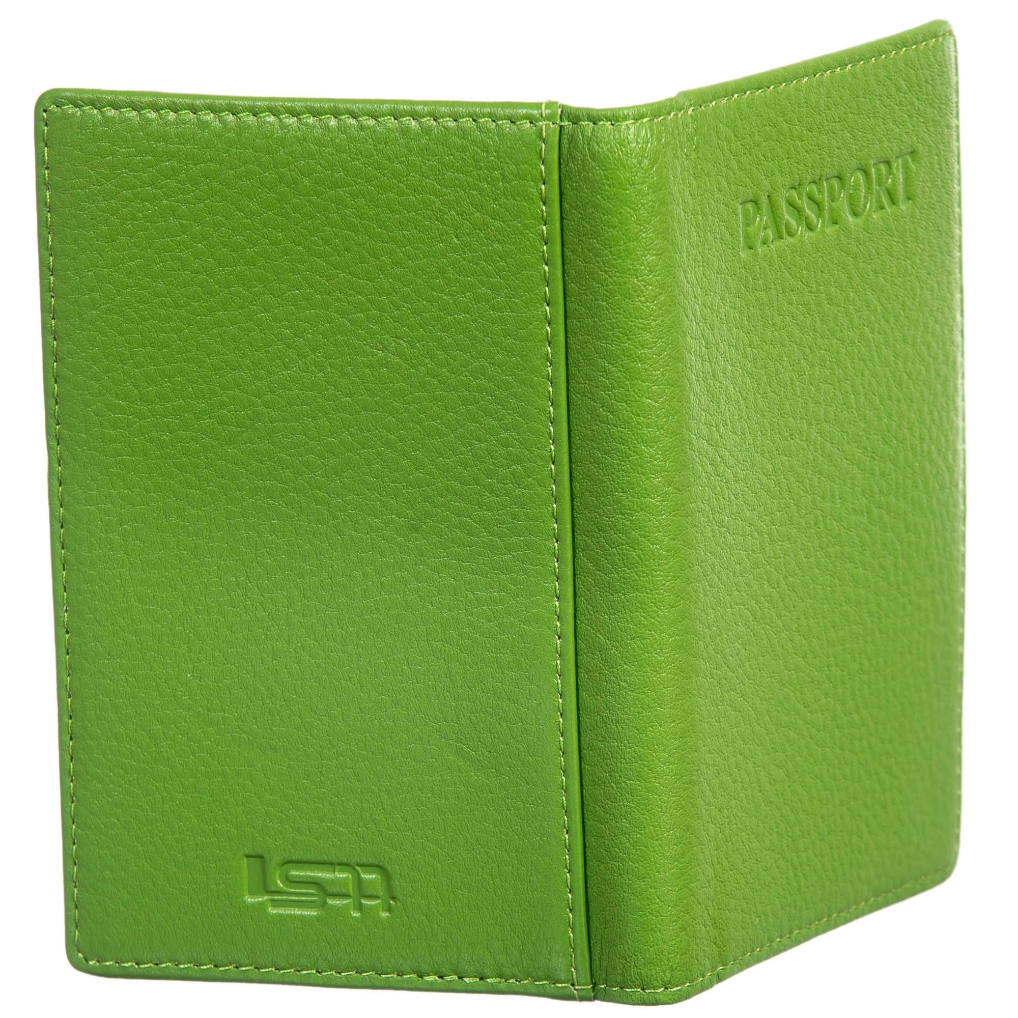 Travel Wallet, Sophia Full Grain Leather Wallet With Passport Slot