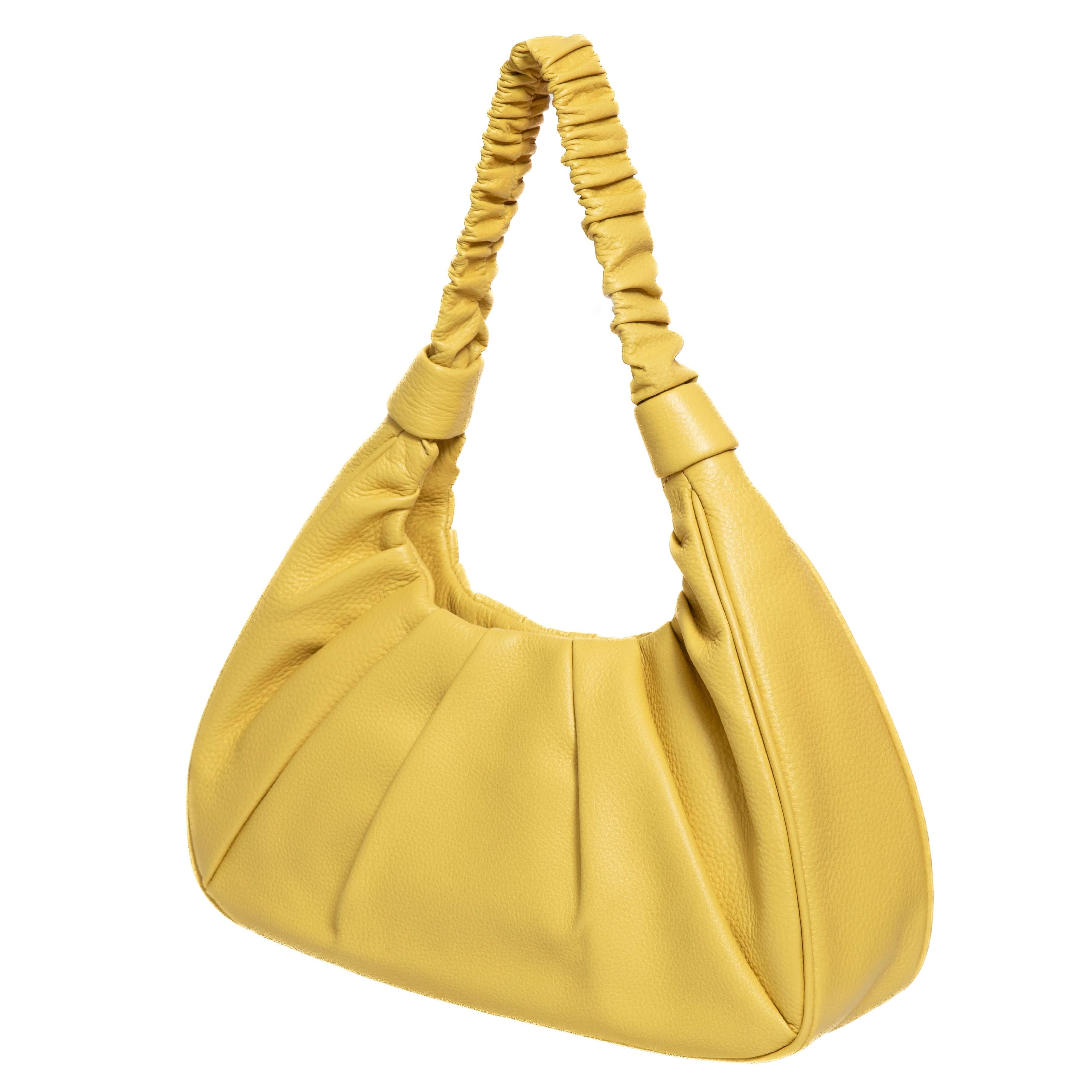 Leather Shoulder Bag, Sophia Full Grain Leather Hobo