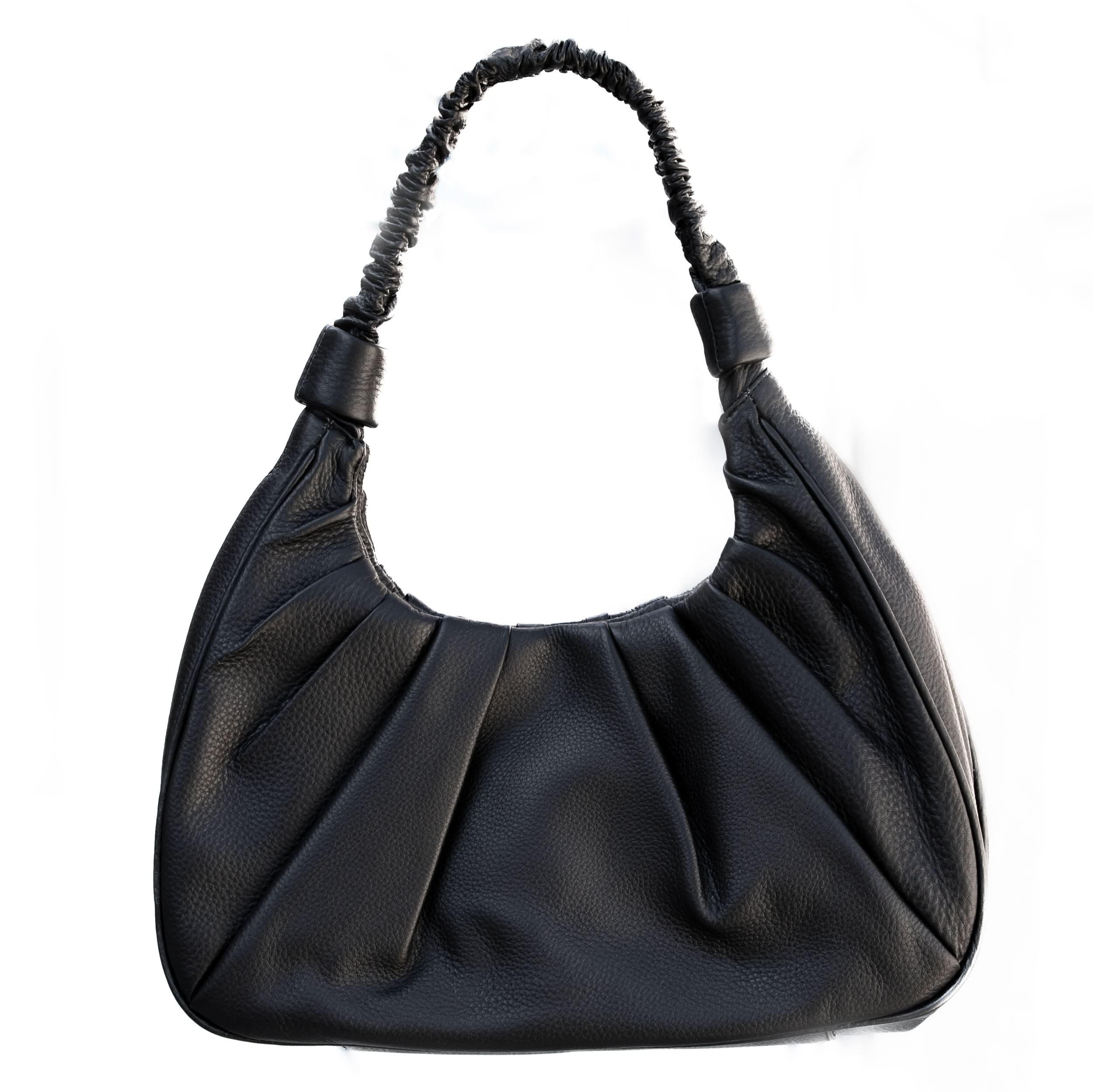 Leather Shoulder Bag, Sophia Full Grain Leather Hobo