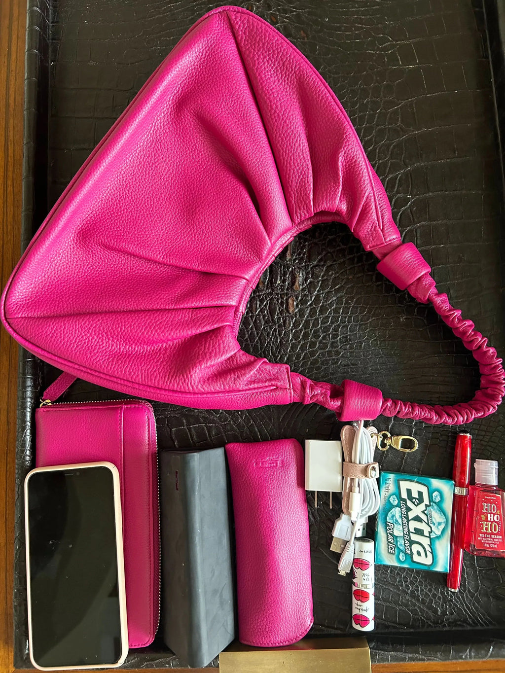 Leather Shoulder Bag, Sophia Full Grain Leather Hobo