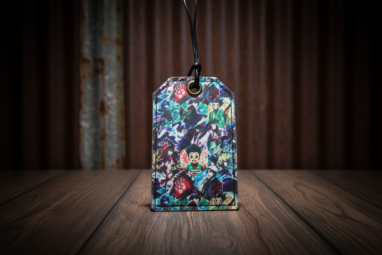 Anime Luggage Tag by Stitching Critters