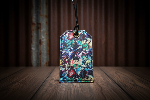 Anime Luggage Tag by Stitching Critters